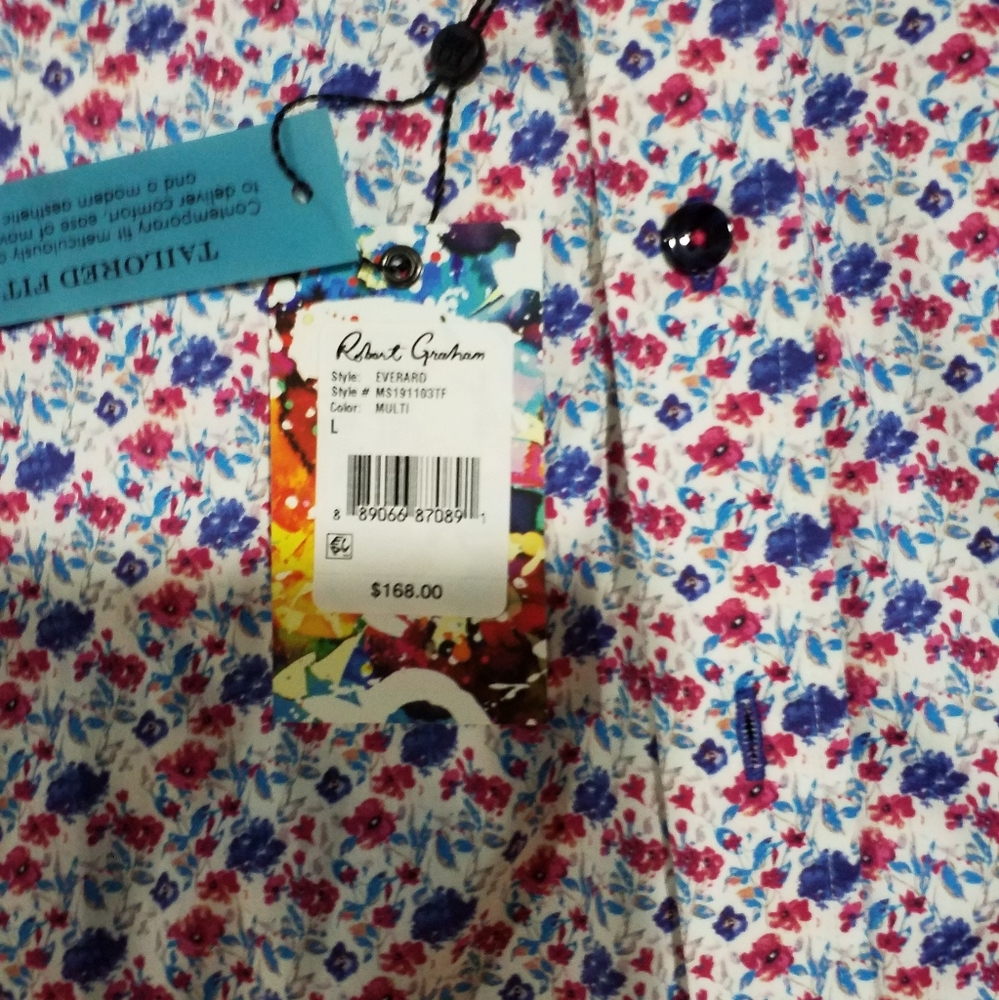 Robert Graham mens Tailored shirt